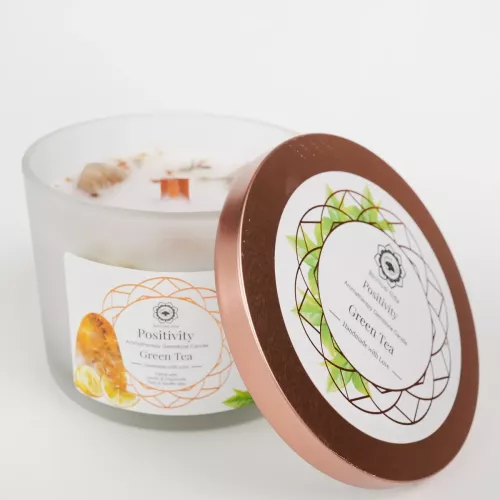 Doftljus Grönt Tea Citrin