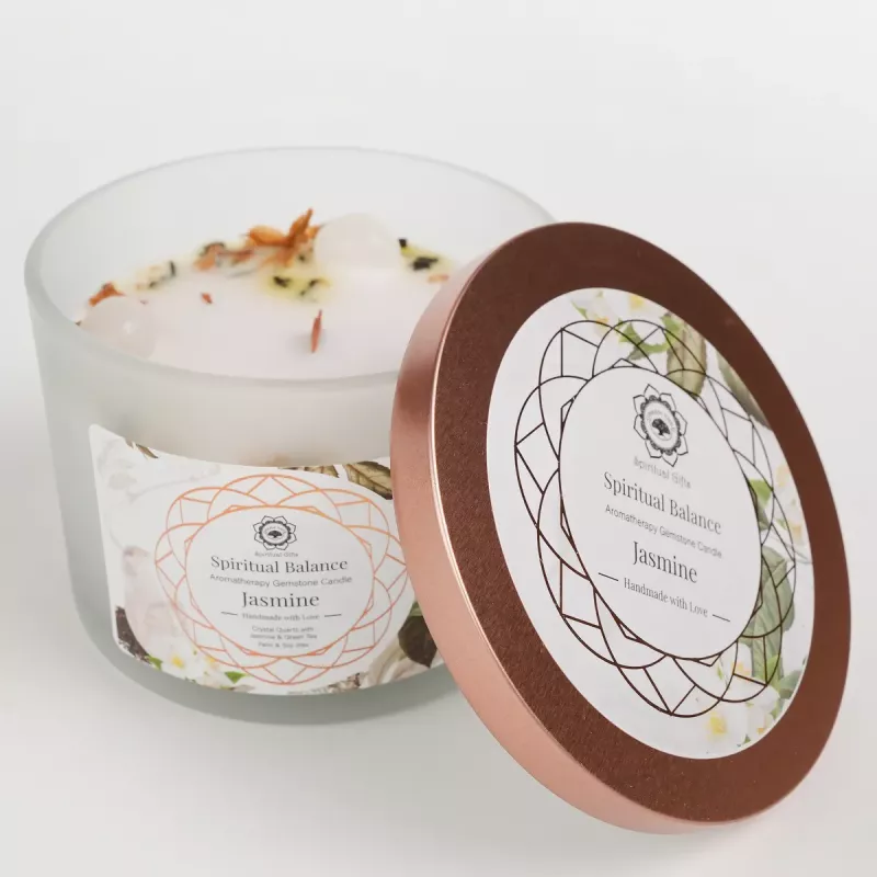 Duftlys Jasmine Bergkrystall