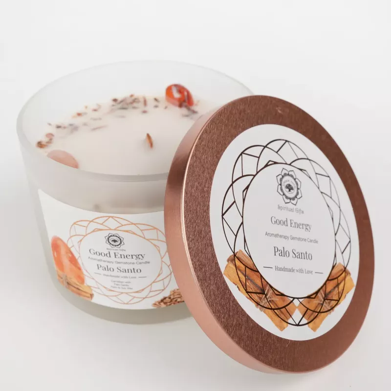 Duftlys Palo Santo Karneol