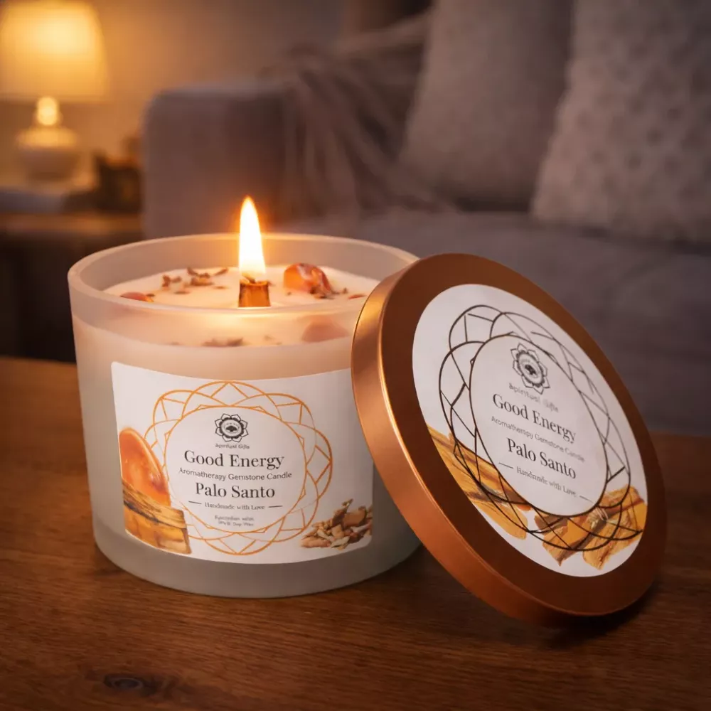 Duftlys Palo Santo Karneol