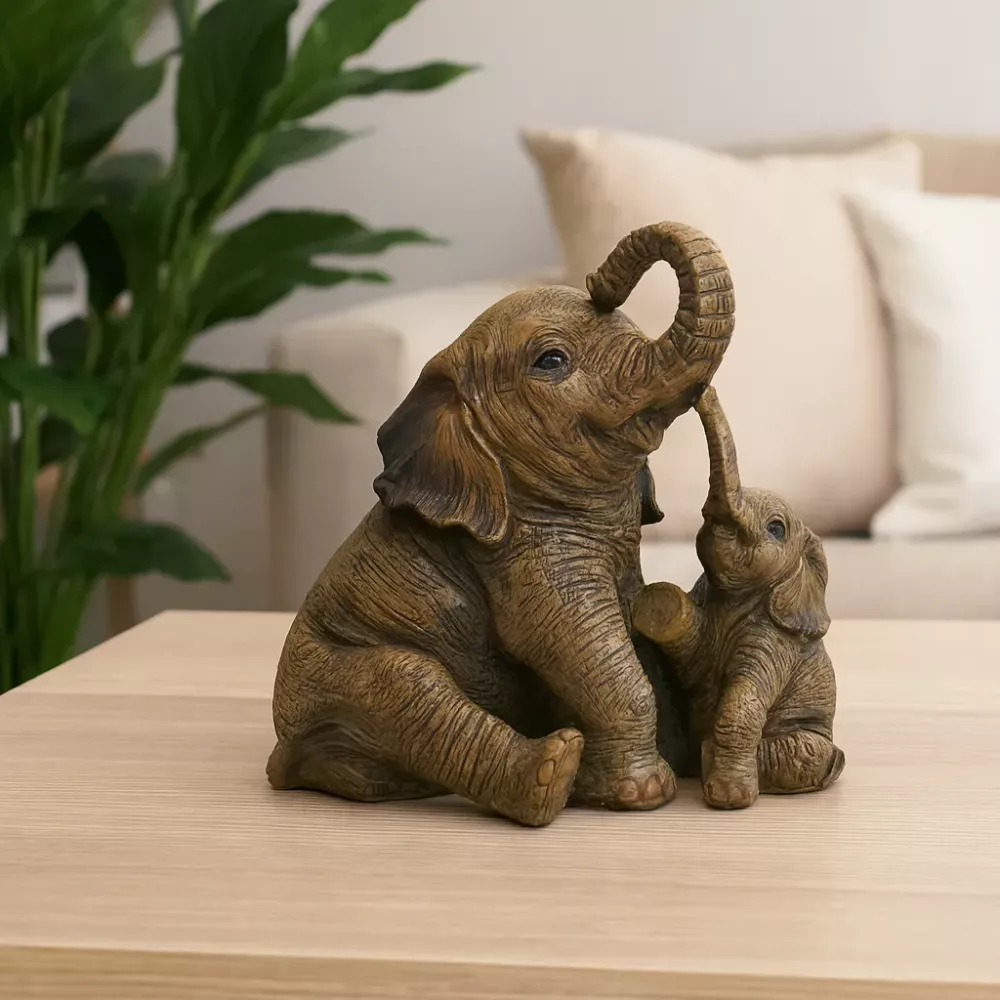 Elefant med Baby