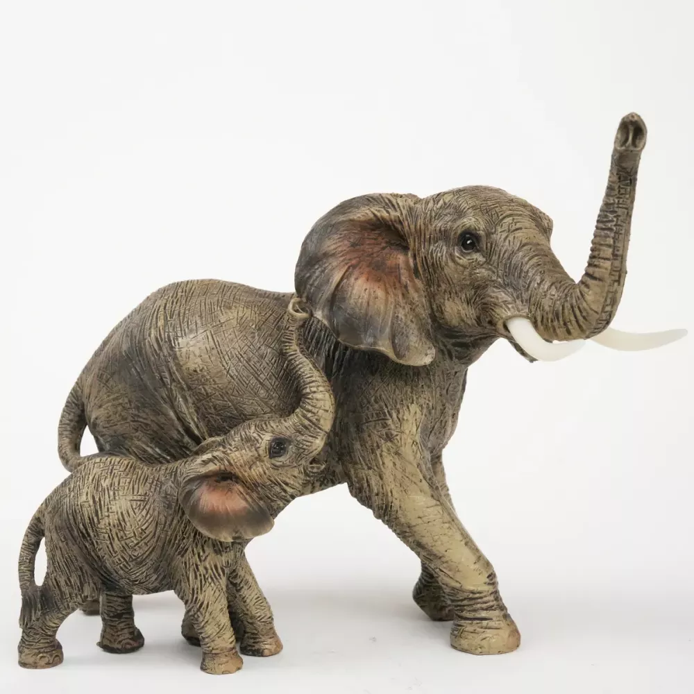 Elefant med Baby
