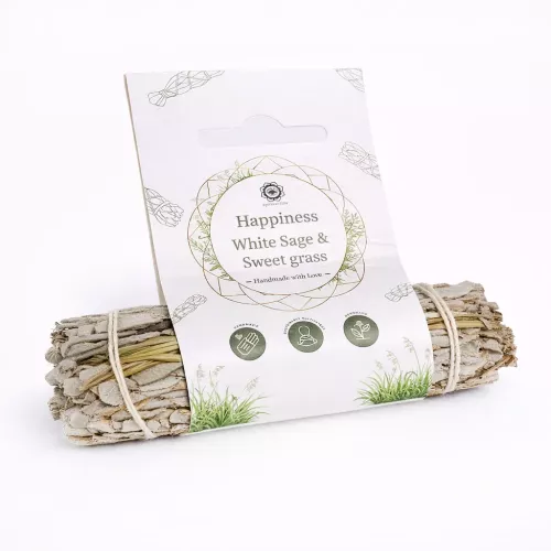 Smudge White Sage & Sweetgrass