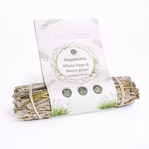 Smudge White Sage & Sweetgrass