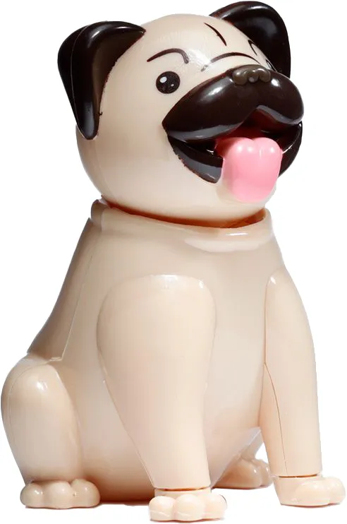 Solcellefigur Pug Hund