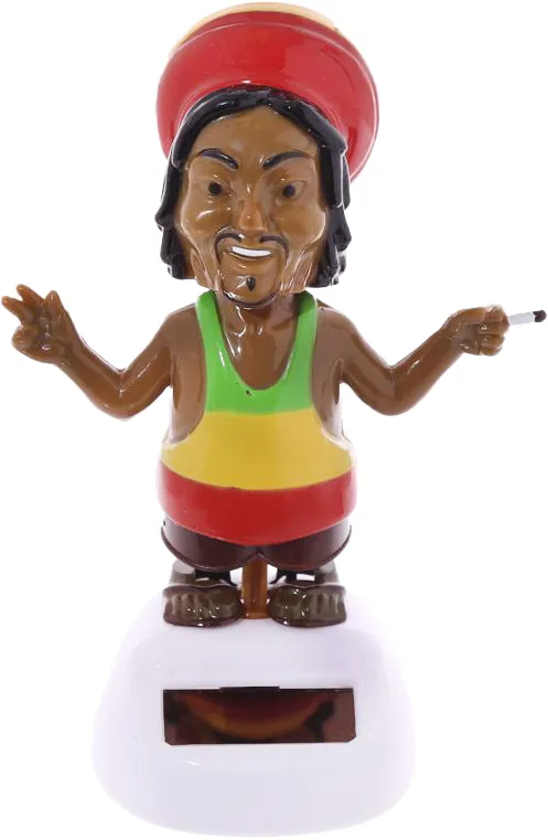 Solcellefigur Rasta Man