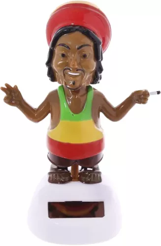 Solcellsfigur Rasta Man