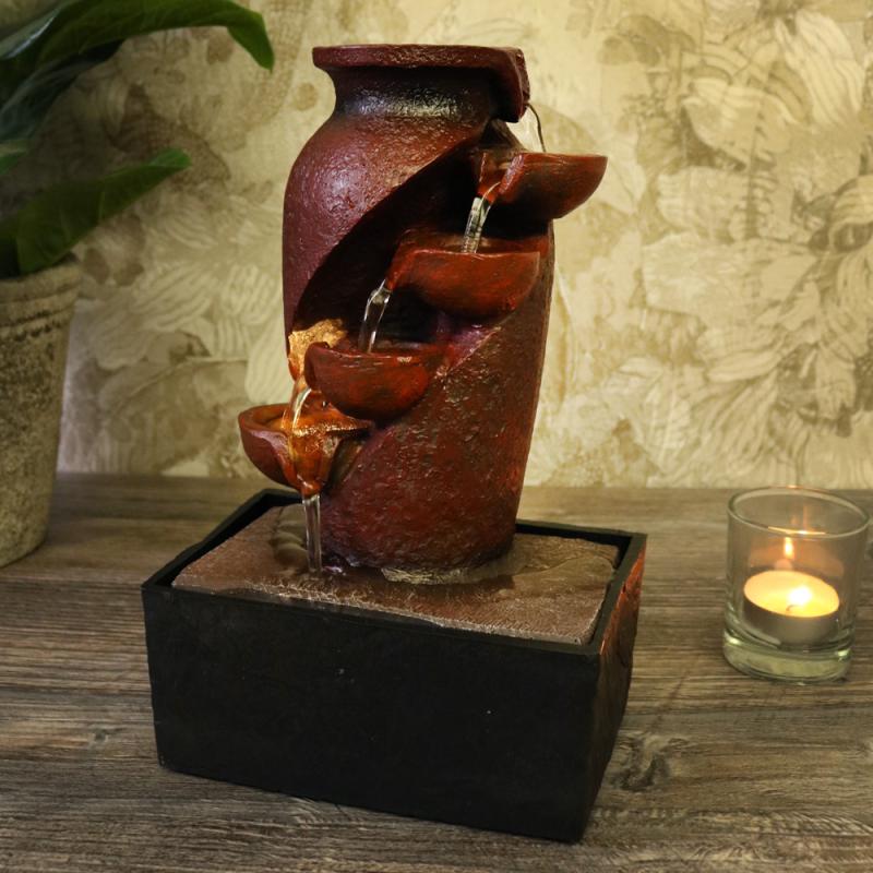 Fontän Urna LED Belysning