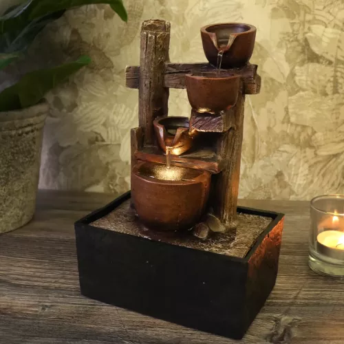 Fontän Brunn LED Belysning