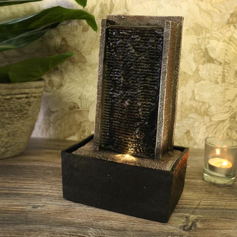 Fontän Vattenfall LED Belysning