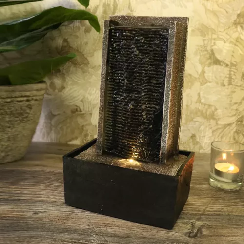 Fontän Vattenfall LED Belysning