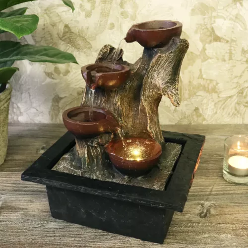 Fontän Urnor Träd LED Belysning