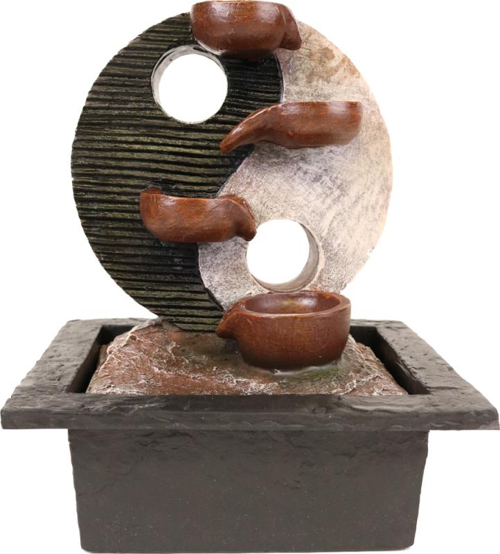 Fontän Yin Yang LED Belysning