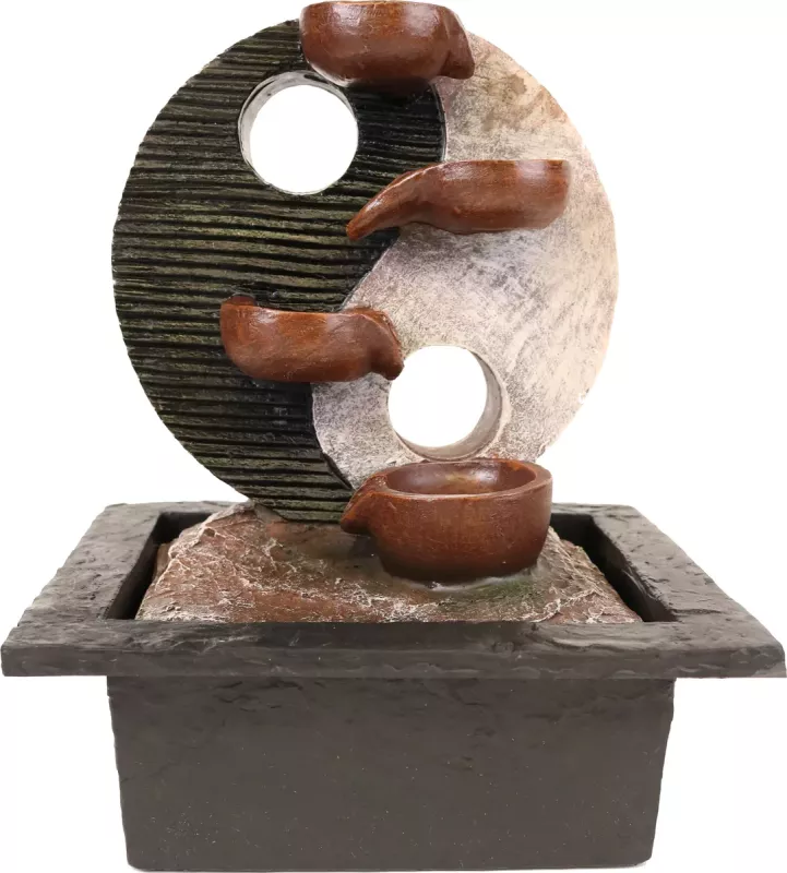 Fontene Yin Yang LED Belysning