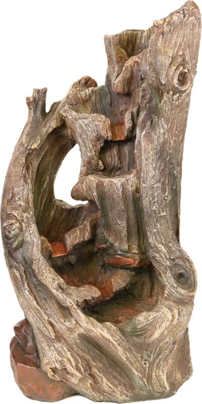 Fontän Trästock LED Belysning