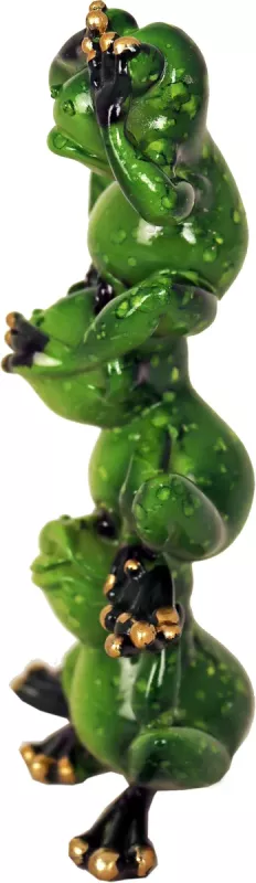 Frosk Ser Ikke Høre Ikke Taler Ikke