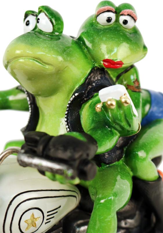 Grodor på Motorcykel