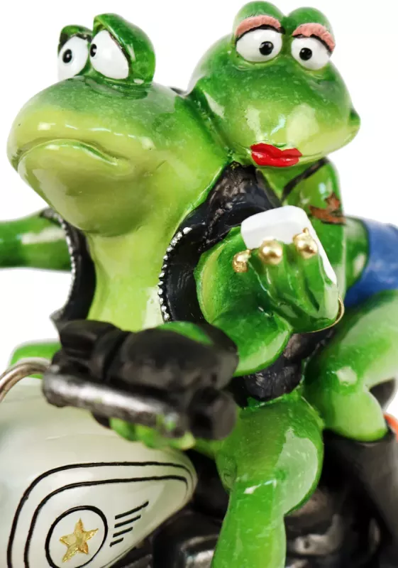 Frosker på Motorsykkel