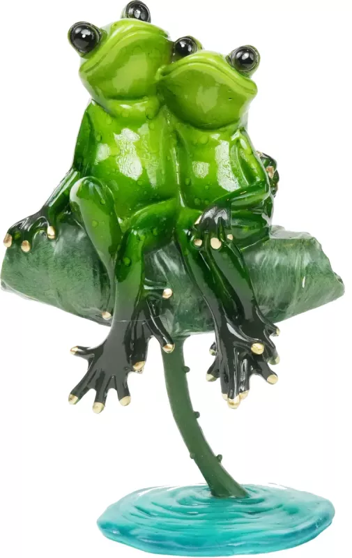 Frosker på Vannlilje