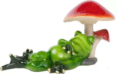 Groda Sover under Svamp