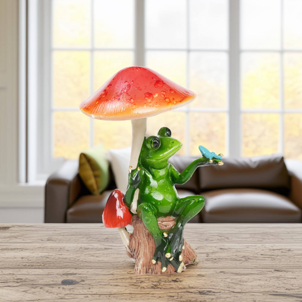 Frosk & Sommerfugl ved Sopp