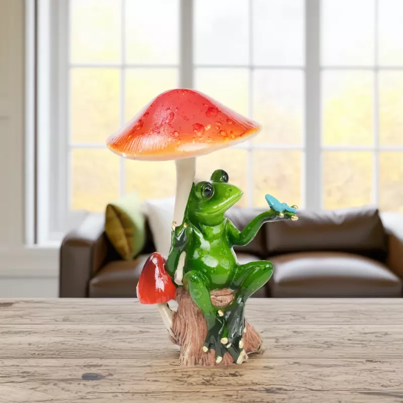 Frosk & Sommerfugl ved Sopp