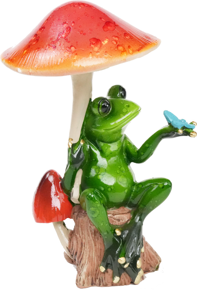 Frosk & Sommerfugl ved Sopp