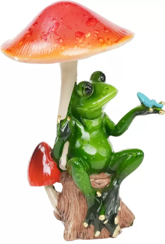 Frosk & Sommerfugl ved Sopp