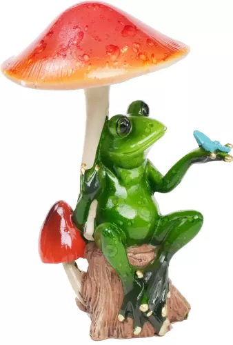 Groda & Fjäril vid Svamp