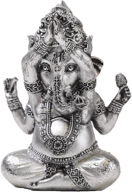 Ganesha Staty Sittande