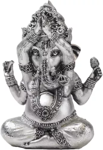 Ganesha Staty Sittande