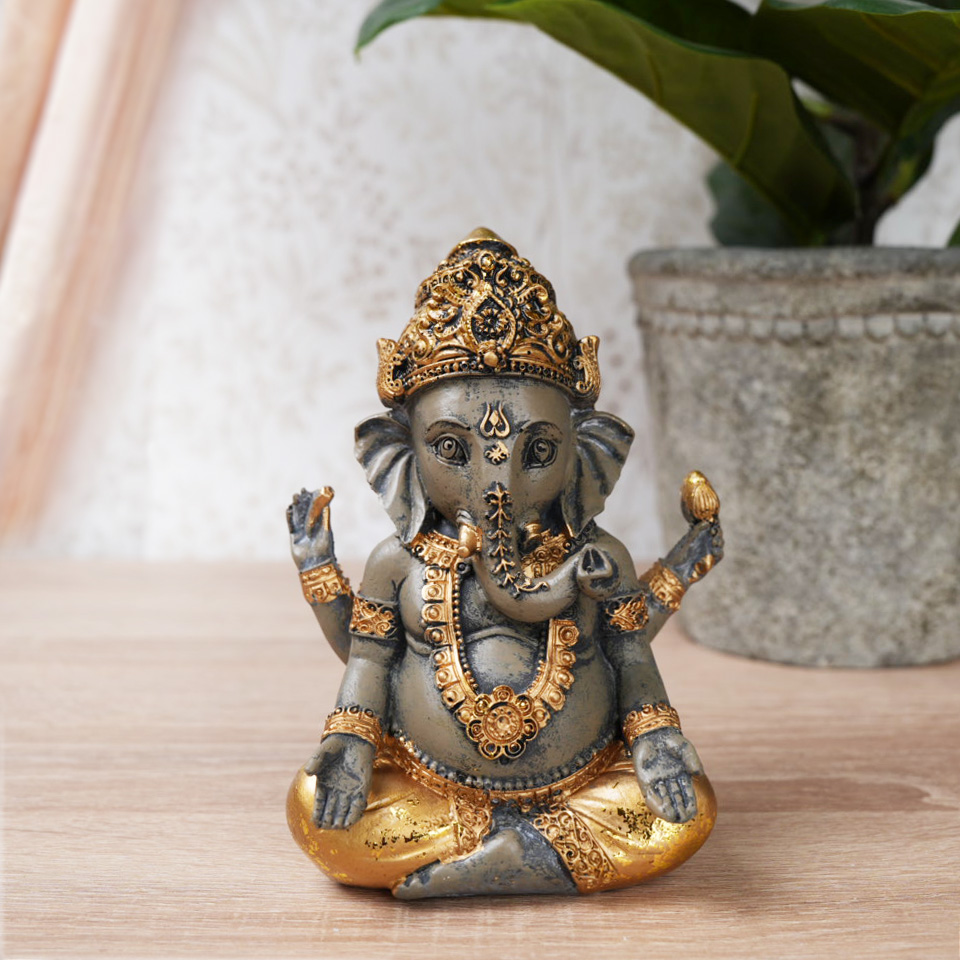 Ganesha Statue Sittende