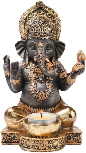 Ganesha Staty Ljusstake