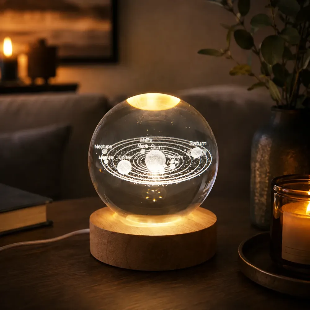 Glaskula Solsystem LED