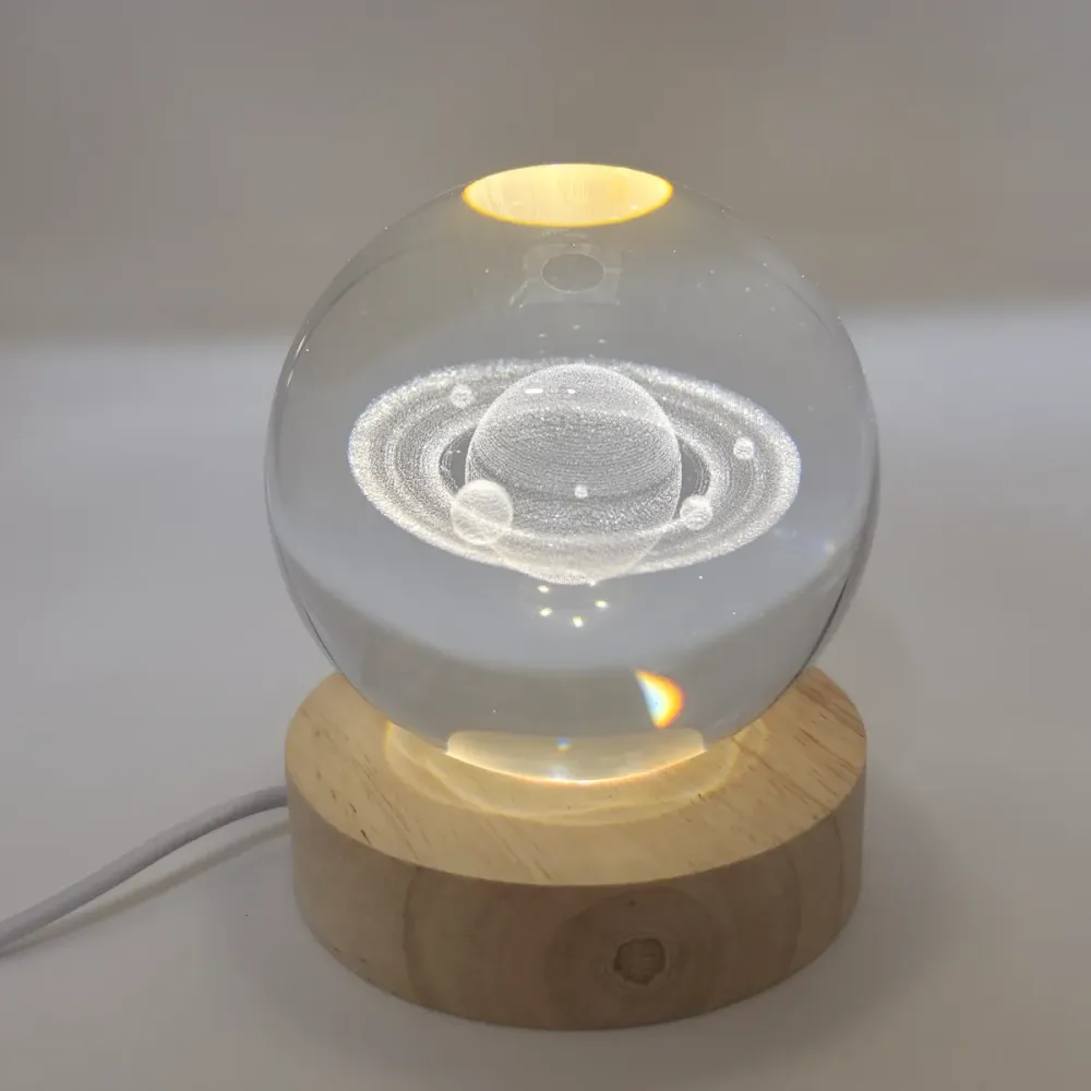 Glaskula Saturnus LED
