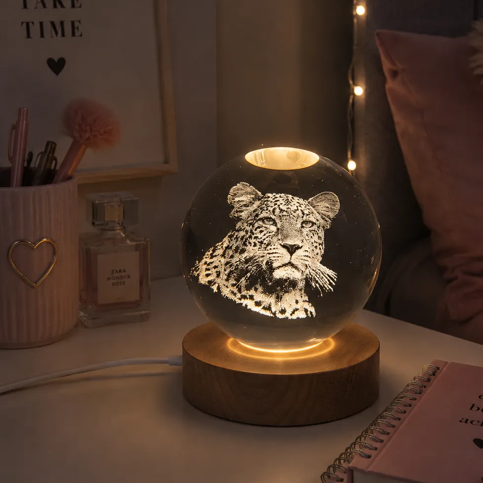 Glaskula Leopart