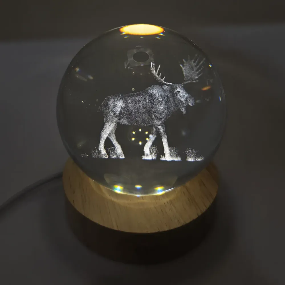 Glaskula Älg