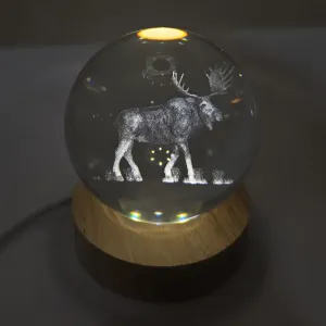 Glaskula Älg