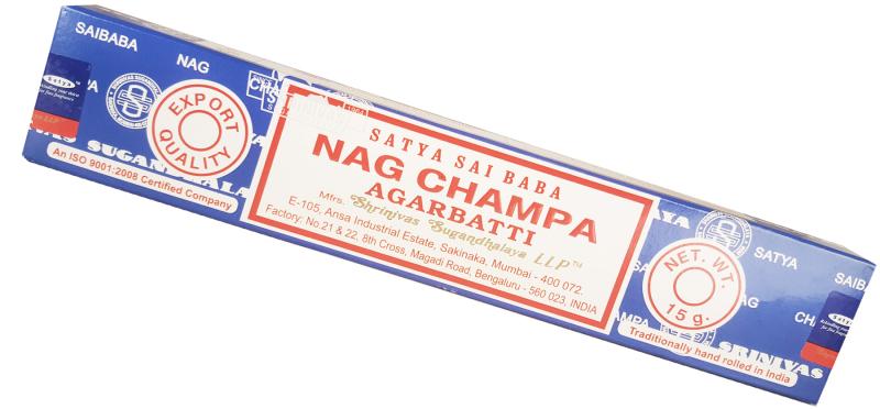 Rökelse Satya Nag Champa Sai Baba Agarbatti