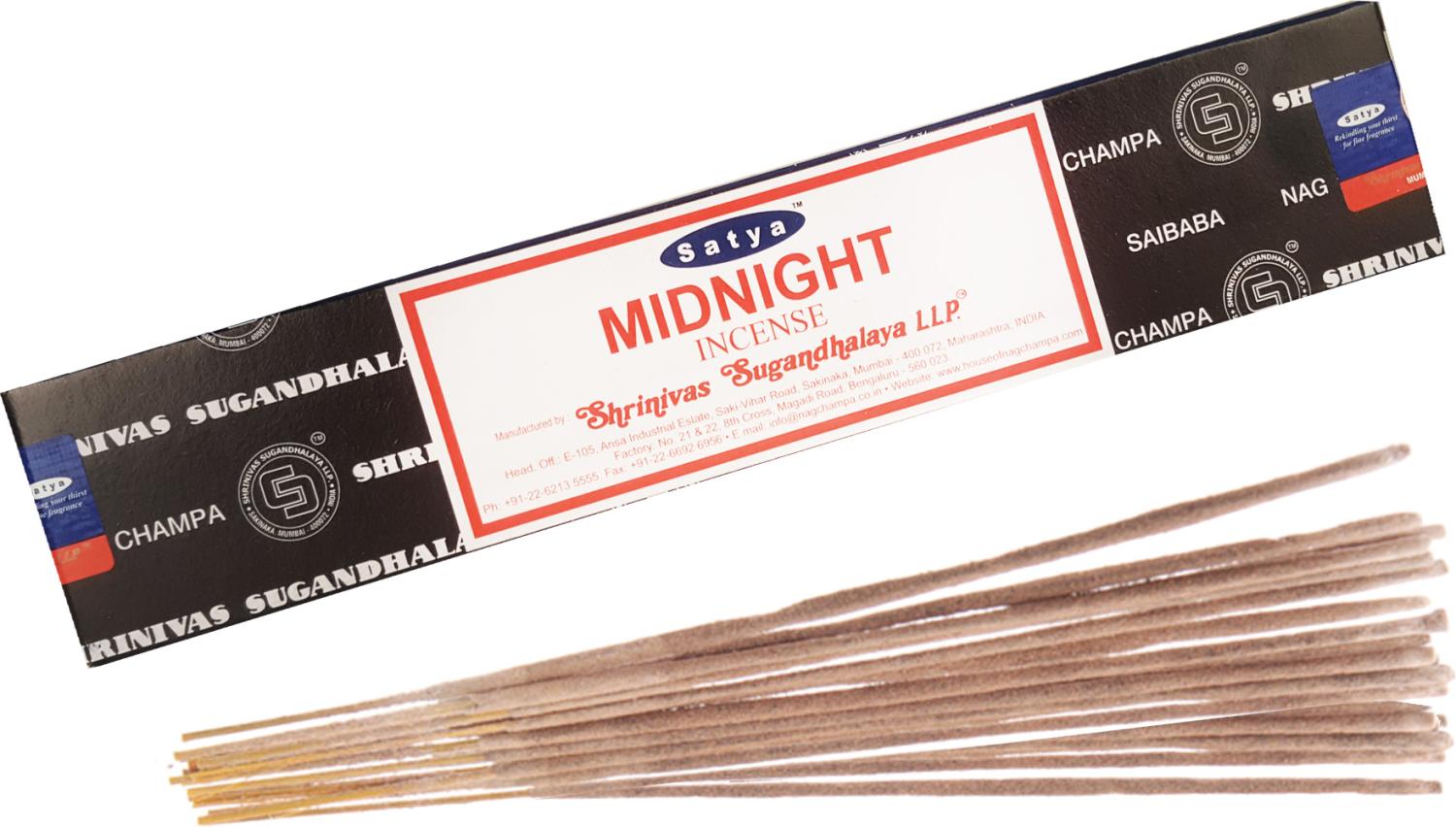 Røkelse Satya Midnight