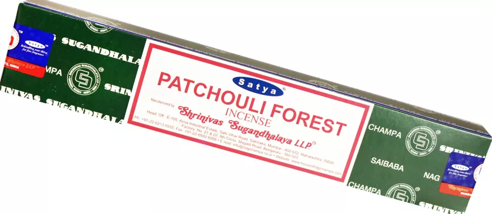 Røkelse Satya Patchouli Forest