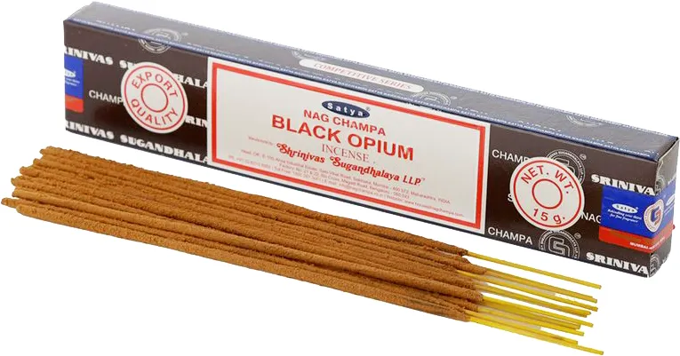 Røkelse Satya Black Opium