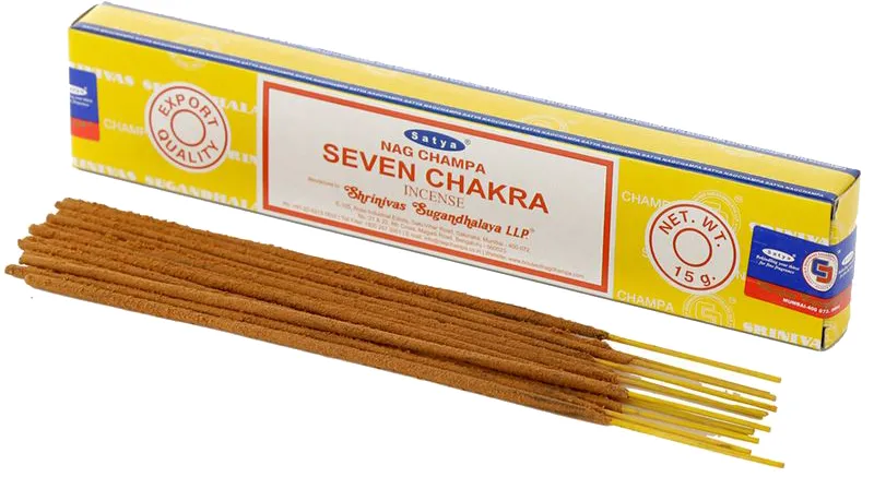 Røkelse Satya Seven Chakra