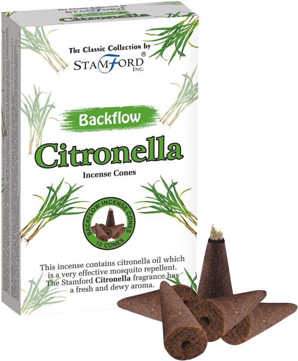 Rökelsekoner Backflow Citronella