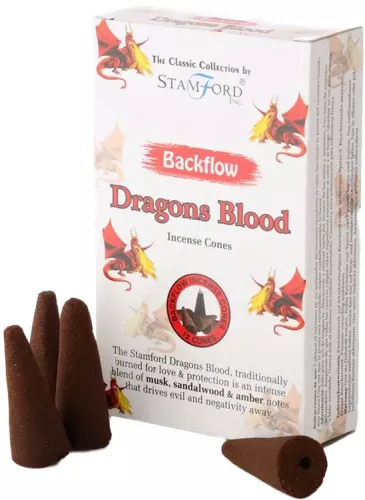 Rökelsekoner Backflow Dragon´s Blood