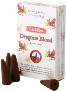 Røkelseskegler Backflow Dragons´s Blood