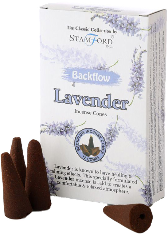 Røkelseskegler Backflow Lavender