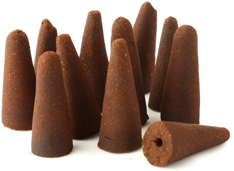 Røkelseskegler Backflow Red Rose