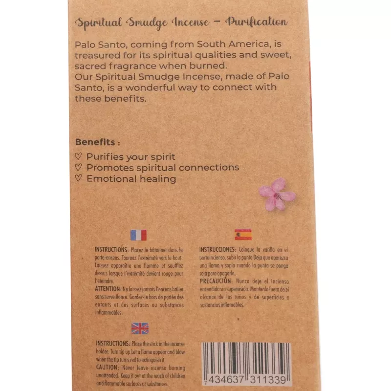 Røkelse Smudge Palo Santo