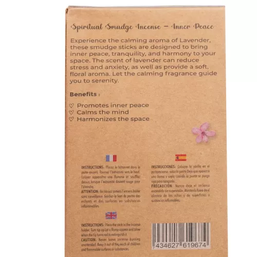 Rökelse Smudge Lavendel